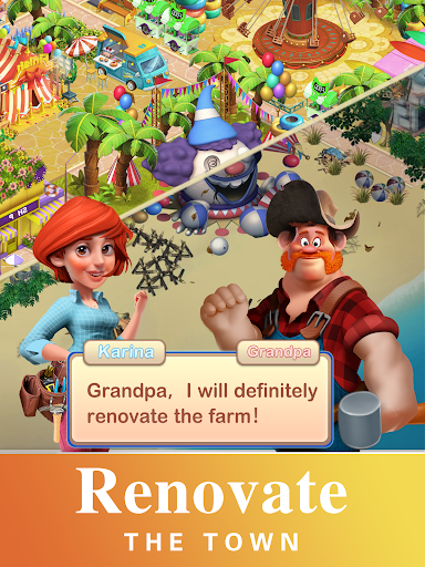 Screenshot of Merge Town : Design Farm