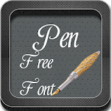 Pen Font Style icon