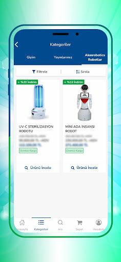 AKINSOFT Store Screen 2