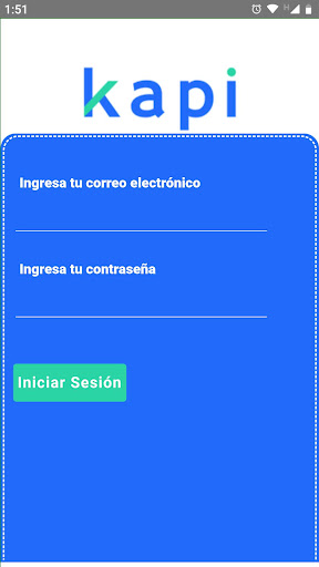 Android application Kapi Checador screenshort