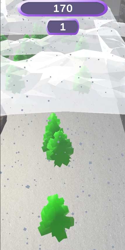 #5. Hilly Snow (Android) Με: Gray Foxware
