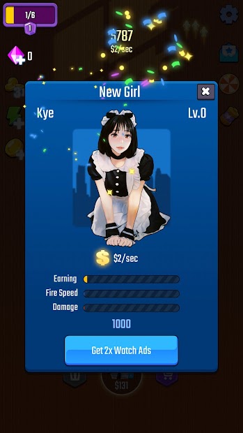 Bildschirmfoto 6 Sexy defenders: idle shooting android