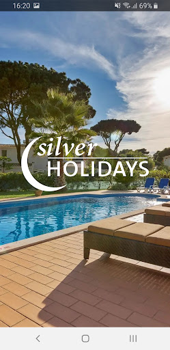 Android application Silver Holidays screenshort