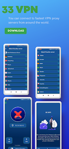 33 VPN Proxy For Android APK (PAID) Download Latest 8