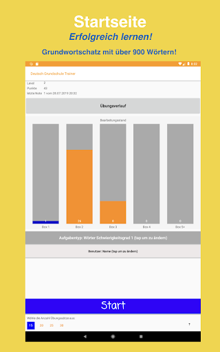 Android application Deutsch Rechtschreibung Grunds screenshort