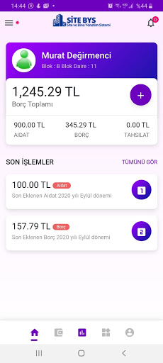 SiteBYS Daire Sakini Uygulaması