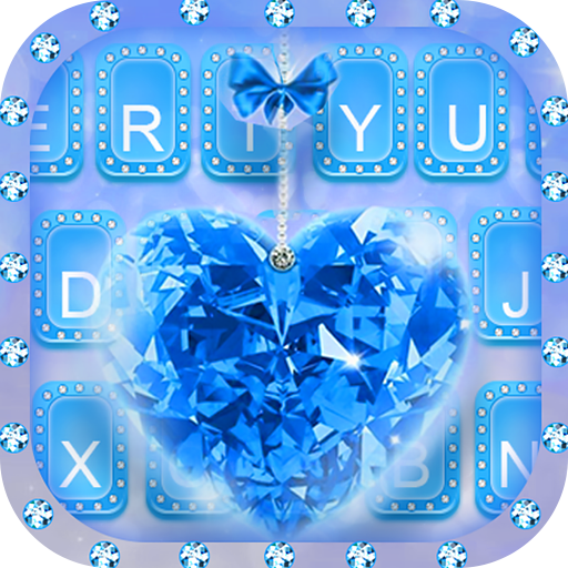 Blue Diamond Keyboard Theme  Icon