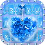 Blue Diamond Keyboard Theme icon