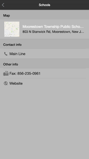 Moorestown Twp Public Schools Screen 2