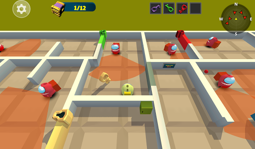 Boxed Crew Imposter Behind