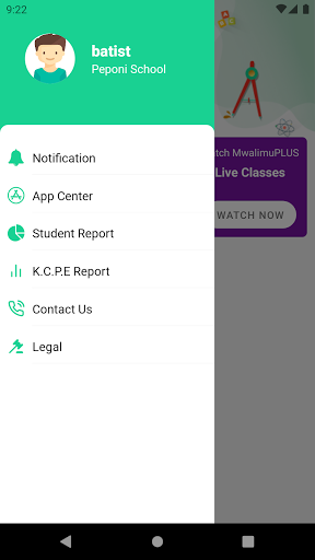 MwalimuPLUS Schools Screen 3