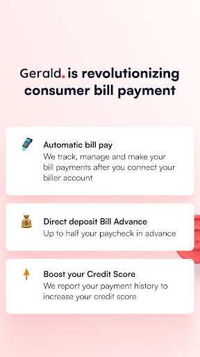 Gerald: Cash Advance App screenshot