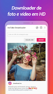 Downloader de Foto e Vídeo para Instagram