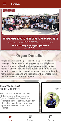 Android application Organ Donation(LifeAfterDeath) screenshort