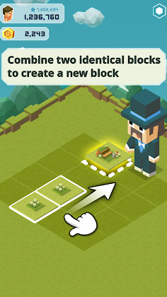 Merge Tycoon: 2048 Theme Park - Screenshot 1