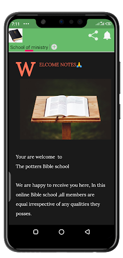 School of ministry Screen 2