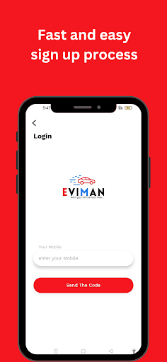 Android application Eviman Sarathi screenshort