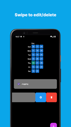 Habit Tracker Screen 2