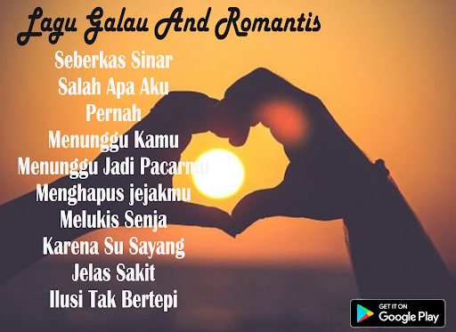 Kumpulan Lagu Galau Romantis