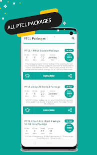 All Network Packages 2020 (Jazz Zong Ufone Telenr) Screenshot