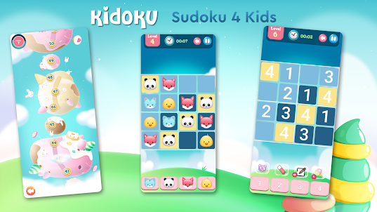 Kidoku – Kids Sudoku Puzzle