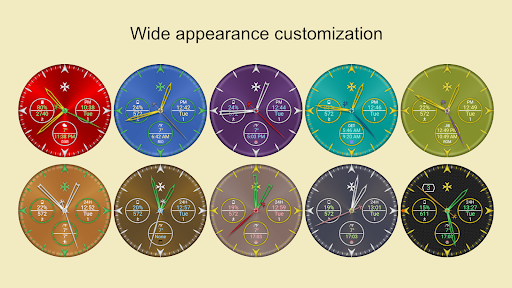 Maltese Cross Watch Face