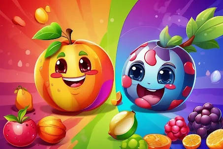 Merge Fruits Drop Puzzle Game