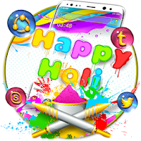 Happy Holi Launcher Theme