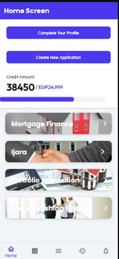 Tamweel Mortgage Screen 3