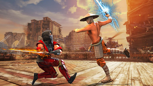 Captura de Pantalla 1 Kung Fu Fighting Karate Games android
