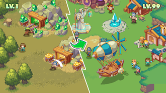 Game screenshot ガーディアン 戦争: ピクセル ヒーローRPG ゲーム hack