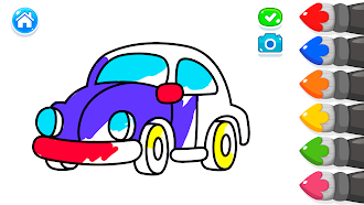 Game screenshot Kids Coloring Pages For Boys apk download