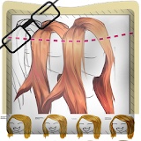 new how to drawing hair icon