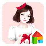 lovely girl gift dodol theme icon