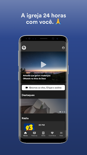 Android application Ebenézer Church screenshort
