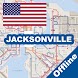 Jacksonville Bus/Travel Map