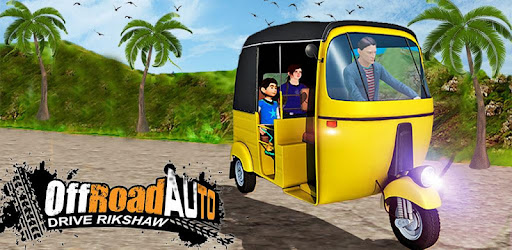 Offroad Auto Drive Rickshaw