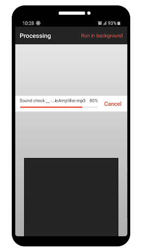 Screenshot of MP3 Music Amplifier & Booster