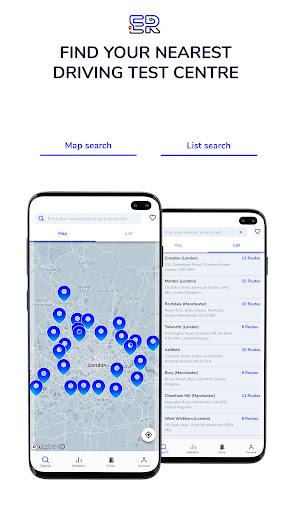 Android application Exam Routes 4 Driving Learners screenshort