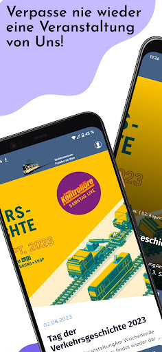 Android application Verkehrsmuseum FFM screenshort