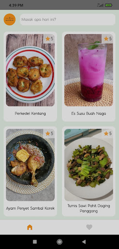 Android application Resep Masakan Lengkap screenshort