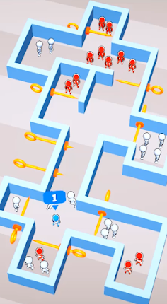 Crowd Pin Puzzle - Screenshot 1