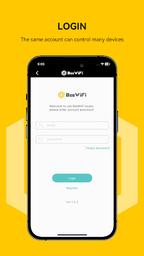 Android application BeeWiFi screenshort