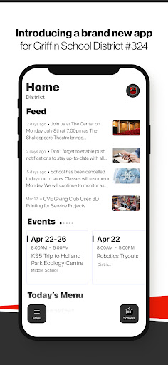 Android application Griffin School District, WA screenshort