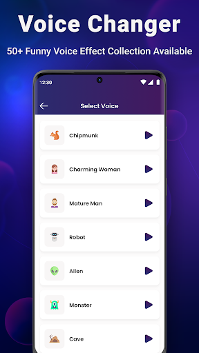 Voice Changer : Voice Effects Screen 3