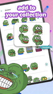 Pepe the Frog WASticker Apps