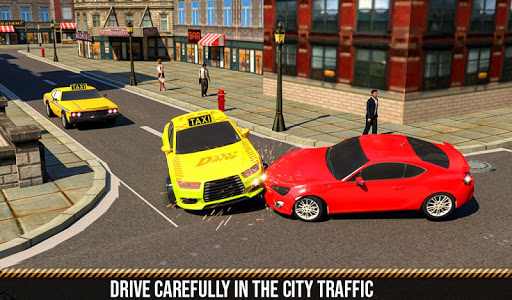City Taxi Car Tour - Taxi Cab Driving Game 1.2 screenshots 7