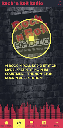 Rock n Roll Radio Station Screen 2