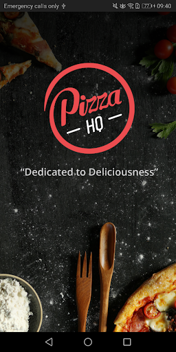 Android application Pizza HQ screenshort