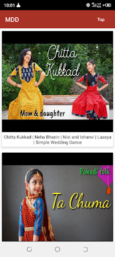Android application Mom Daughter Dance screenshort